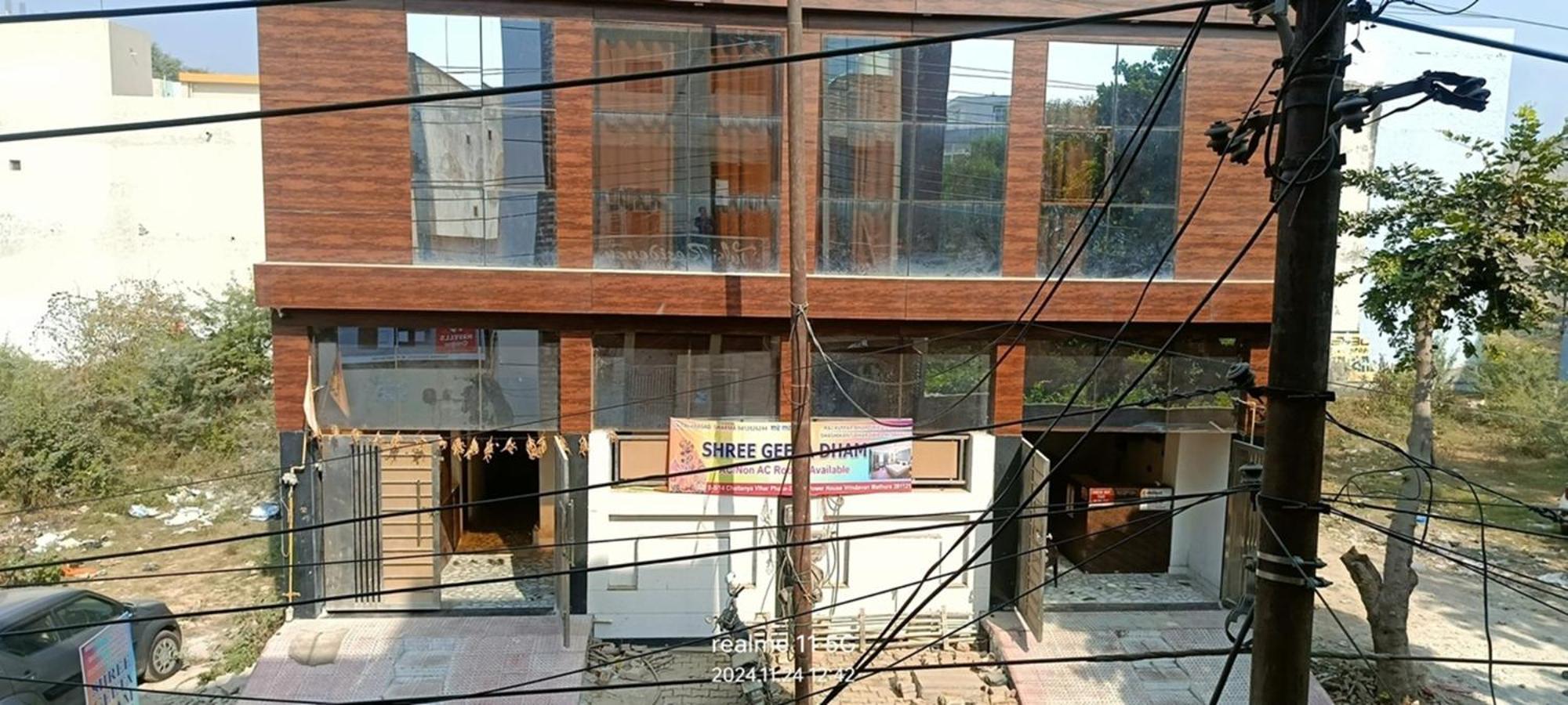 Hotel Geeta Dham Vrindāvan Exteriér fotografie